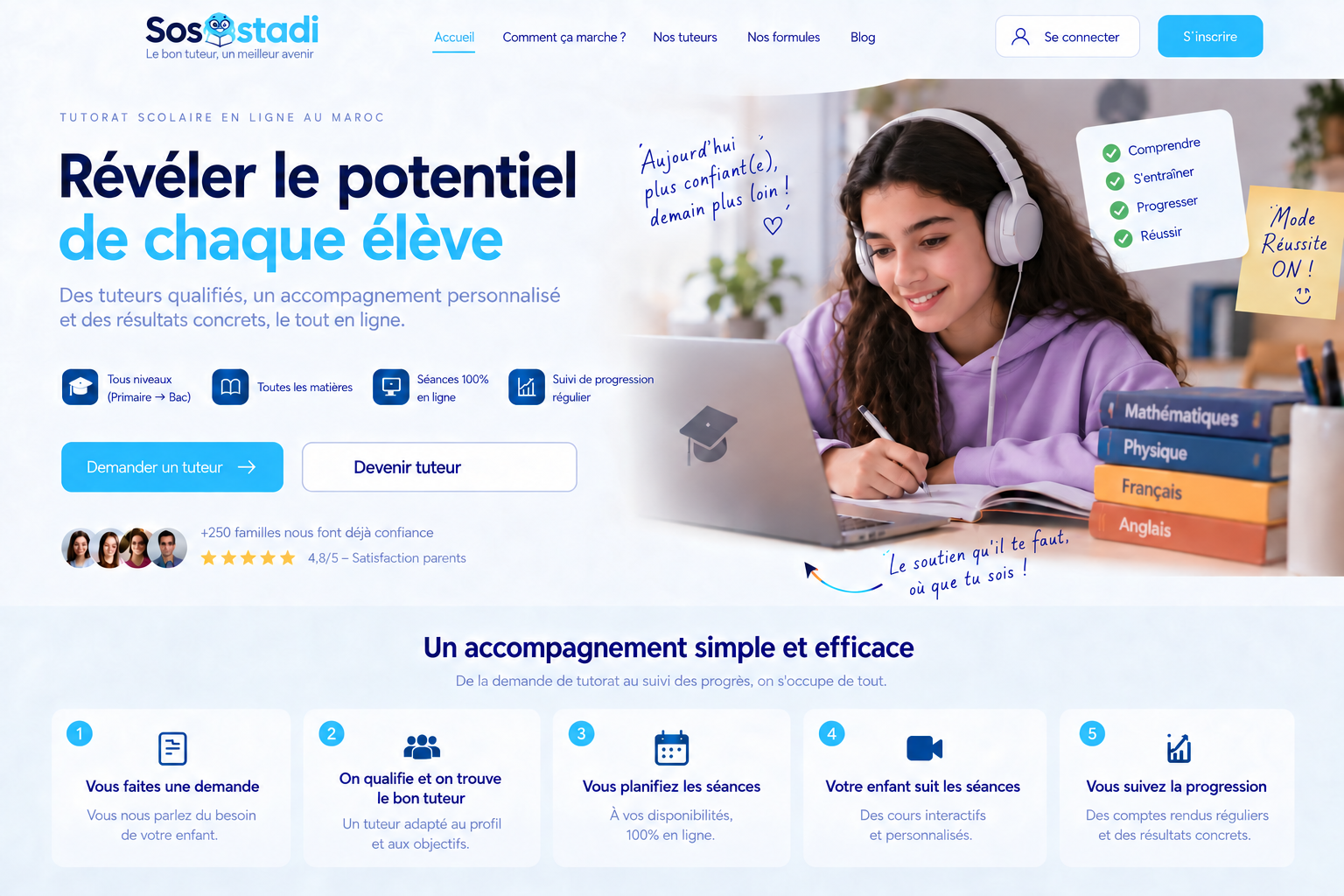 SosOstadi : révéler le potentiel de chaque élève